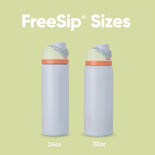 Owala FreeSip Insulated Stainless Steel Water Bottle with Straw for Sports, Travel, and School BPA-Free Sports Water Bottle, 24 oz, Beach House - Image 5