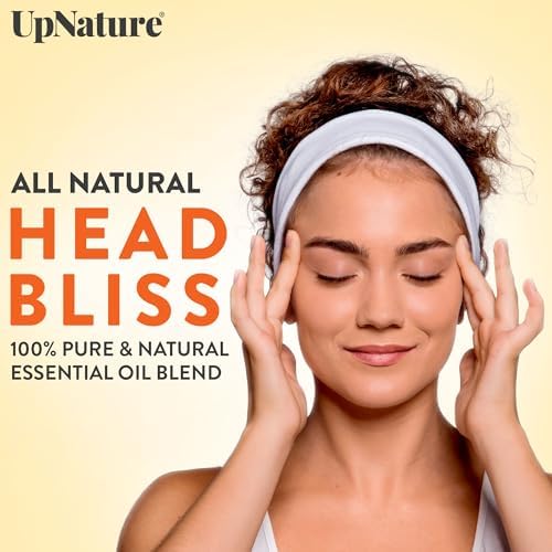 UpNature Head Bliss Essential Oil Roll On - Soothing Migraine Comfort Aromatherapy with Instant Cooling Effect - Nurse Essentials Gifts Roller - Image 2