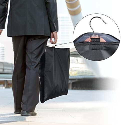 Univivi Garment Bag Suit Bag for Storage and Travel 43 inch, Washable Suit Cover for T-Shirt, Jacket, Suits, Coats, Set of 5, Oxford Fabrics - Image 6