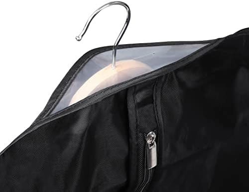 Univivi Garment Bag Suit Bag for Storage and Travel 43 inch, Washable Suit Cover for T-Shirt, Jacket, Suits, Coats, Set of 5, Oxford Fabrics - Image 4