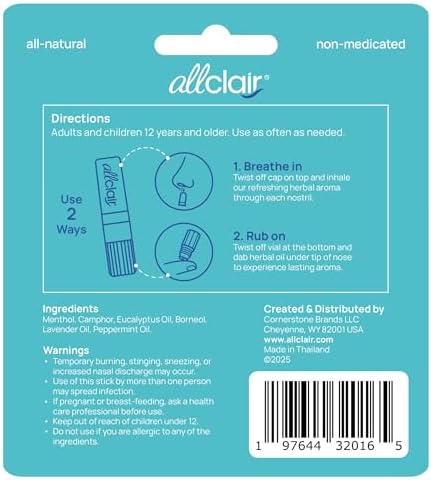 Nausea Relief Inhaler - Take Control of Motion Sickness, Morning Sickness, Medication, Stress - Fast, Natural, Drug-Free, Non-Drowsy & Portable Travel Essential (2 Inhalers) - Image 9