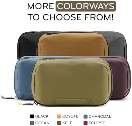 Peak Design Tech Pouch, Eclipse, Electronics Organizer for Travel or Everyday Carry, Origami-Style Storage, Cable Pass-Through, Weatherproof Recycled Nylon, Gear Carry Bag for Men and Women - Image 7