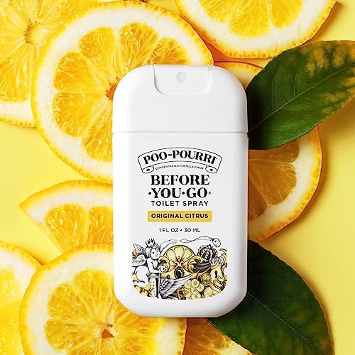 Poo-Pourri Before-You-Go Pocket Toilet Spray, Travel Essentials, 1 Fl Oz, Spring Variety 3 Pack, Each Up to 50 Uses, On-The-Go Bathroom Odor Deodorizer with Essential Oils, TSA Approved Size, 3 Scents - Image 3