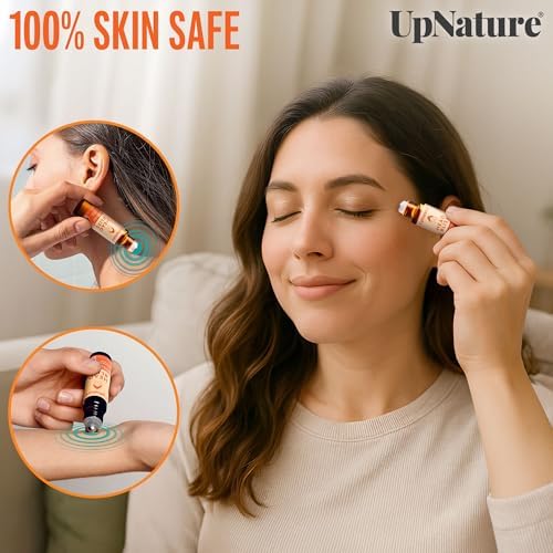 UpNature Head Bliss Essential Oil Roll On - Soothing Migraine Comfort Aromatherapy with Instant Cooling Effect - Nurse Essentials Gifts Roller - Image 4