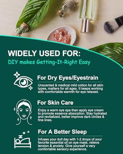 16 Packs Steam Eye Masks for Dry Eyes, Self Heating Warm Compress for Eyes Fatigue & Puffiness Relief, Disposable Heated Eye Mask Travel Essentials, Spa Relaxation Set for Women Christmas, Unscented - Image 6